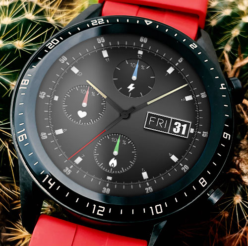 CHRONO WATCH FACE