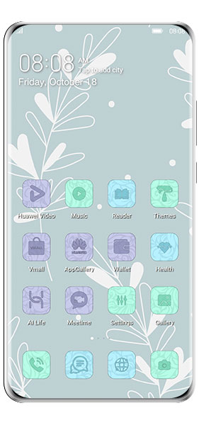 Floral Wallpaper Huawei Theme