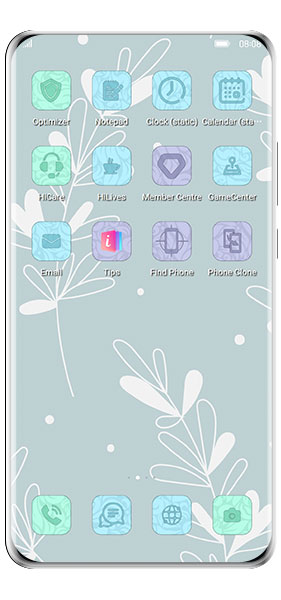 Floral Wallpaper Huawei Theme