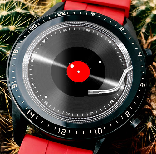 VINYL WATCH FACE