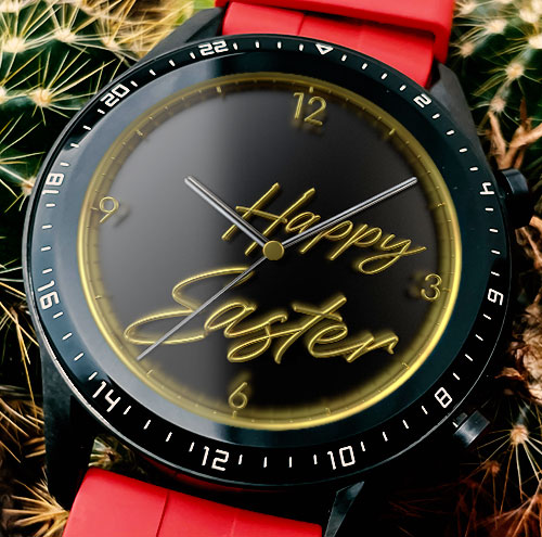 HAPPY EASTER WATCH FACE