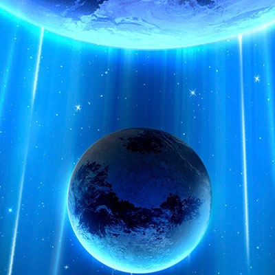 Discover the Mesmerizing Blue Space Theme for Samsung and Huawei Devices