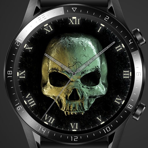 Old Skull Watch Face – A Timeless Masterpiece by Robert Bürger