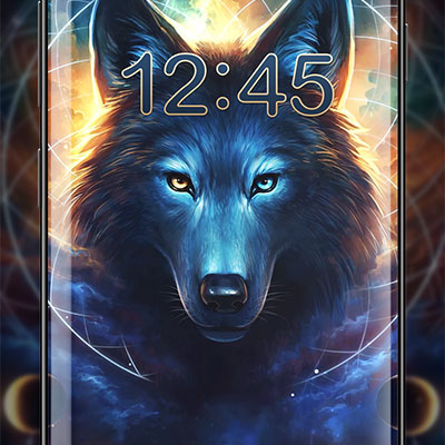 Dreamcatcher Wolf: A Samsung Galaxy Theme by Robert Bürger & JoJoesArt