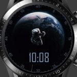 The Astronaut Watch Face for Huawei and WearOS