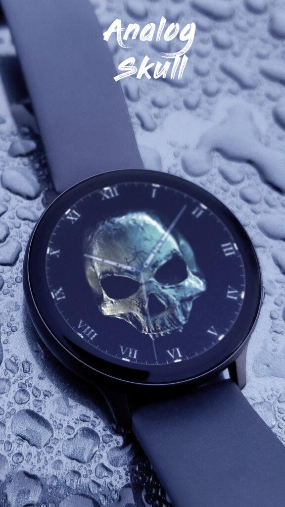 Watch with skull discount face